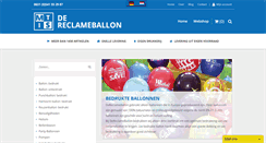 Desktop Screenshot of dereclameballon.nl